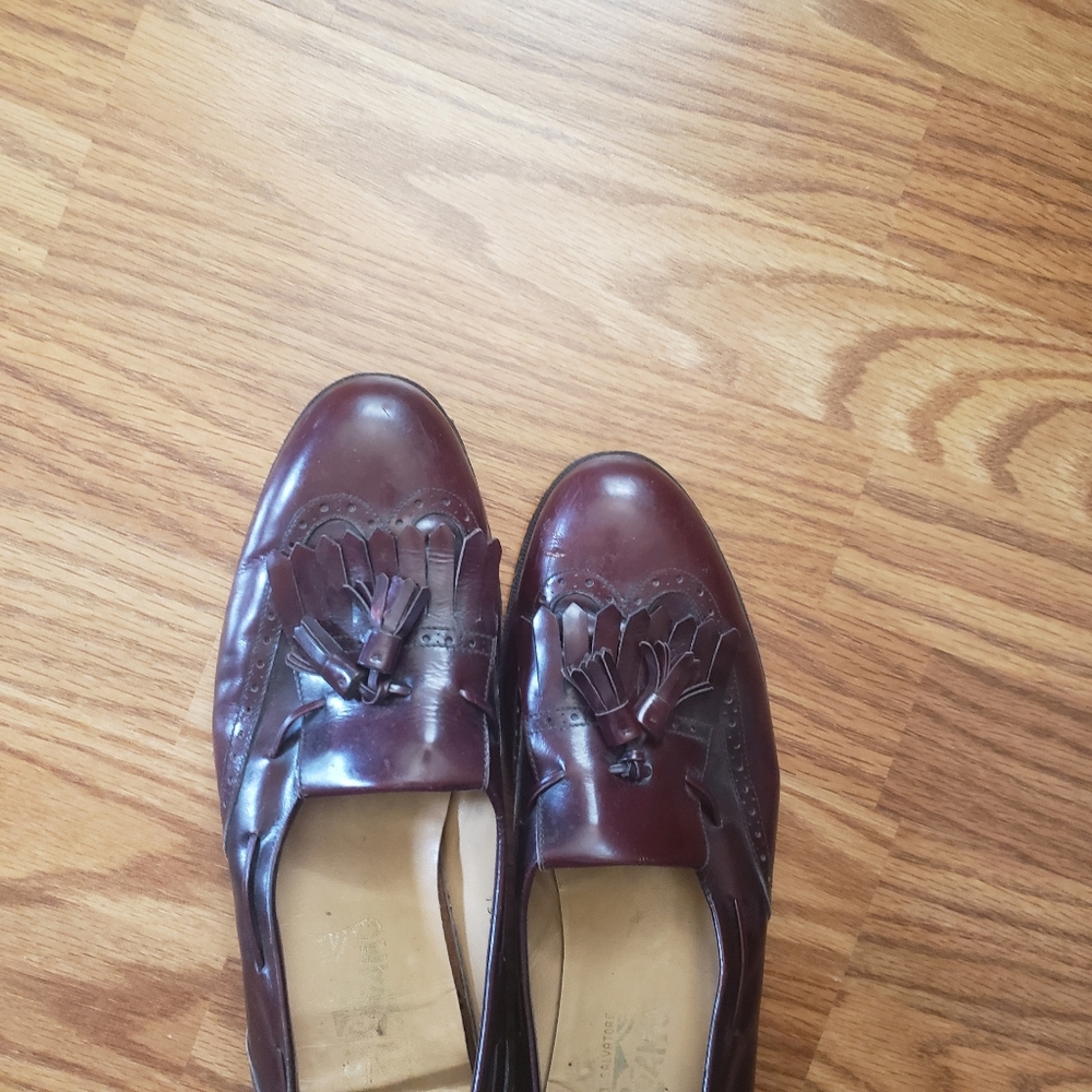 Ferragamo wingtip loafers